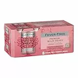 FEVER-TREE | Premium Wild Berry | Mit natürlichen Aromen aus Himbeeren und Rhabarber | 8 x 150 ml