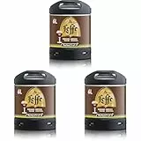 Leffe Brune, Dunkles Abtei-Bier aus Belgien, Perfect Draft (1 x 6l) MEHRWEG Fassbier (Packung mit 3)