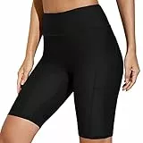 Cocoarm Damen-Badeshorts mit Hoher Taille, Tauchershorts, Leichte, Weiche, Hautfreundliche Sportshorts, Strandshorts, Wassersport-Shorts, Neoprenanzug, Kurze Hose Zum Surfen (XL)