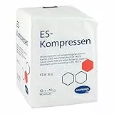 ES-KOMPRESSEN unsteril 10x10 cm 8fach 100 St