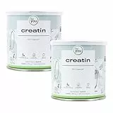 for you creatin Doppelpack - mit deutschem Qualitätsrohstoff Creapure® - 2x340g/100 Portionen Monohydrat - reinstes Kreatin ohne Zusatzstoffe - Creatin-Pulver für Muskelwachstum, Kraft & Ausdauer