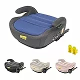 Jovikids Sitzerhöhung Auto Kinder ISOFIX, ECE R129 Kindersitzerhöhung 125-150cm, Verdickter Stoffbezug, Leicht Waschbar