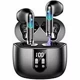 Drsaec Bluetooth 5.4 Kopfhörer, 6D Tiefer Bass In Ear Kopfhörer Kabellos Bluetooth 2025 Neu 56 Std Kabellose Kopfhörer mit 4 ENC Mic, Noise Cancelling Ear Buds, USB-C, IP7 Wasserdicht Sport Ohrhörer
