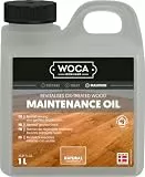 WOCA Denmark Maintenance Oil Pflegeöl Natur 1 L - Pflegeöl für Parkett & Holz im Innenbereich