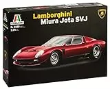 ITALERI 3649S - 1:24 Lamborghini Miura Jota SVJ , Modellbau, Bausatz, Standmodellbau, Basteln, Hobby, Kleben, Plastikbausatz, detailgetreu