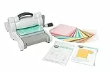 Sizzix Big Shot Starter-Set für manuelles Stanzen und Prägen (6 Zoll) | Kartenherstellung, Papierbasteln, Scrapbooking, Schablonieren und mehr, Weiß/Grau, Einheitsgröße