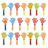 STOBOK 20 Stück Klatschhände Kunststoff Hand Clappers Party Jubel Requisiten Für Geburtstagsfeier Hochzeit Sportveranstaltungen Bunte Krachmacher Zum Anfeuern