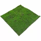 Healifty Realistisch und Selbstgemacht Landschaftsgestaltung für Gartendekoration Geformte Kunstrasenmatte aus Chemiefasern Künstliches Moos für Innen und Außenbereich