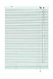 Gardinia Alu-Jalousie, Sicht-, Licht- und Blendschutz, Wand- und Deckenmontage, Alle Montage-Teile inklusive, Aluminium-Jalousie, Silber/Weiß, 60 x 140 cm (BxH), 33830