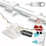 SZFUDIGO 50 Stück Kabelhalter Selbstklebend Wandkabelführung Kabelhalter Kabelbefestigung Selbstklebend Wandhalterung Wandbefestigung (Weiß)