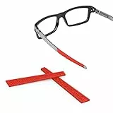 ThunderClap Earsocks Ersatz für Oakley Currency Sonnenbrille, rot, onesize