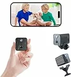 Mini Kamera,4K Kamera überwachung innen,Überwachungskamera innen,Mini Kamera Live Übertragung Handy APP,Lange Standby WiFi Kamera,mit Bewegungsmelder und Nachtsicht für Startseite Büro Sicherheit