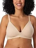 Schiesser Damen BH gepaddet ohne Bügel - Invisible Soft, sand_166568, 80A
