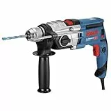 Bosch Professional Schlagbohrmaschine GSB 20-2 (Leistung 850 Watt, Leerlaufdrehzahl 3.000 min-1, inkl. Tiefenanschlag, Schnellspannbohrfutter, Zusatzhandgriff, L-Case)