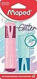 Maped - Textmarker, Leuchtmarker FLUO PEPS PASTELL GLITTER - x2 Marker