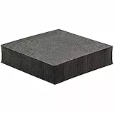 Wagner Topffüße Set GH 0803 I 4 Stück I 50 x 50 x 12 mm I selbstklebend I ideal zum Schutz vor Bodenfrost und Staunässe I witterungsbeständiger Kautschuk I für sicheren Stand - 20080399