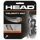 Head Unisex – Erwachsene Velocity MLT Set Tennis-Saite, Natural, 17, 1.25 mm