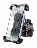 Grefay Handyhalterung Fahrrad, Handyhalterung Motorrad -Universal 360° Lenker Halter für iPhone 16/15/14 Pro Max Plus, SE, 13/12 Pro Max Mini, 11 Pro Max, Samsung S23 S22, Smartphone(4.7'-7.2')