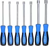 BRILLIANT TOOLS BT031070 Stecknuss-Schraubendreher-Satz, 7-TLG, M5-M12 [Powered by KS Tools]
