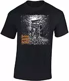 (A) Jäger T-Shirt Männer - Home Sweet Home - Jagd Tshirt Herren - Geschenk Kleidung Zubehör (Schwarz XXL)