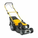 STIGA Combi 53 S a Benzin-Rasenmäher, 166 cm³, 51 cm, 60 L Fangkorb – Selbstfahrend, 3-in-1 Mähsystem – Rasenflächen bis 1.800 m²