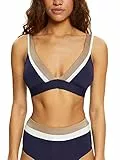ESPRIT Damen Dreifarbiges, wattiertes Bikinitop