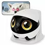 Enabot EBO Air 2S FamilyBot – Haustierkamera-Roboter 2.5K mit langer Akkulaufzeit, KI-Tierverfolgung, Zwei-Wege-Video, automatischer Ladestation und lokaler Speicherung – für Katzen, Hunde und Familie