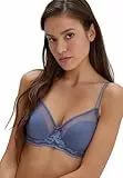 Dagi Damen Underwire Minimiser Minimizer Bra, Anthracite, 90B EU