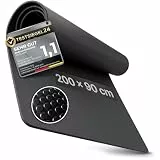 NEOLYMP Bodenschutzmatte Fitnessgerät (200 x 90 cm) - Laufband Matte 8mm Dicke - langlebig, rutschfest & stoßdämpfend - Fitness Unterlegmatte für Crosstrainer - Gymnastikmatte, Fitnessmatte