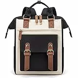 LOVEVOOK Kleiner Rucksack Damen, Mini Damen-rucksackhandtaschen Elegant Cityrucksack, Wasserdicht Kleine Rucksäcke Tasche 2 in 1 Frauen Womens Backpack Modern für Reise Schule