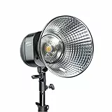 Walimex pro Newcomer 300 II Studioblitz, LED Studiolicht mit Funk, Studiolampe 300 W mit hoher Lichtleistung, Studio Blitz mit Überhitzungsschutz ideal für Fotostudio