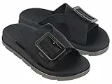 Zaxy Damen Vibe AD Schiebe-Sandalen, Black, 39 EU