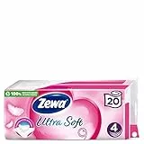 Zewa Ultra Soft Toilettenpapier, Großpackung, 3x20 Rollen, 29313, Hell
