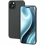 FufoneUS Anzeige gefälschte Spielzeug Telefon Handy Metallic-Modell Nicht funktionierende Replik 1:1 Telefon für Phone 15 Plus gefälschte Spielzeug Handy (for 15 Plus Schwarz Farbbildschirm)