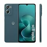 Motorola Moto g06 Smartphone (Kratzfestes 6,88'-HD+-Display Dank Corning Gorilla Glass 3, wasserabweisend, 50-MP-Kamera, 4/256 GB, 5100 mAh, TurboPower-Aufladen) Pantone Tapestry, inkl. Schutzcover