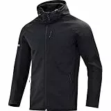 JAKO Herren Softshelljacke Light, Schwarz, M