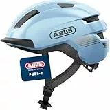 ABUS Fahrradhelm PURL-Y – geeignet für E-Bike und S-Pedelec – stylisher NTA-Schutzhelm für Erwachsene und Jugendliche – Hellblau, Größe M