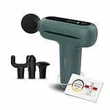 medisana MG 200 Massagepistole, Massage Gun mit 4 Aufsätzen, Massagegerät mit Smart-Modus und 5 Intensitätsstufen zur Entspannung und Massage, lange Akkulaufzeit, mit Aufbewahrungsbox