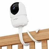 comfyer Monitor Halterung für Babyphone BM01, Flexible Clip Holder für Video Baby Monitor, Video Babyphone Kamera Mount Halterung Stand 42CM, Bohrungsdurchmesser 5MM
