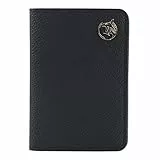 Lychii Reisepass Schutzhülle, Passport Holder für Damen Herren, PU Leather Reisebrieftasche Travel Wallet Organizer für Kreditkarten, Ausweis und Reisedokumente
