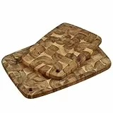 KESPER | Schneidebretter 2er Set, Material: Akazienholz, Maße: 40 x 28 x 2 cm, 32 x 22 x 2 cm, Farbe: Braun | 28155