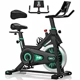 8715A DMASUN Heimtrainer Fahrrad mit Magnetischem Widerstand, Ergometer Hometrainer Fahrrad mit LCD-Monitor, Kardio Training Cycling Bike Indoor, Fitnessbike 160 kg Belastbar