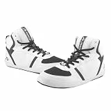 sleeco - Hausschuhe stylisch im Sneaker-Look für Herren & Damen - Atmungsaktiv Indoor Sneaker mit Rutschfester Sohle - Pantoffeln Hüttenschuhe leicht für Frauen & Männer Unisex Puschen Größe 41 weiß