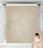 Kate 1.5x2.2m Beige Portrait Hintergrund Beige Textur Hintergrund Beige Mikrofaser Hintergrund Studio Requisiten Foto Backdrops