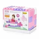 Wader Bausteine Bausteinblock XXL 45 Stück Girls 12M+
