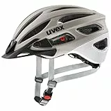 uvex True cc - Leichter Allround-Helm für Damen - individuelle Größenanpassung - erweiterbar mit LED-Licht - Oak Brown-Silver matt - 52-55 cm