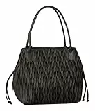 Gabor bags Granada wave Damen Shopper Umhängetasche Reißverschluss Mittelgroß Schwarz