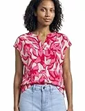 Damen Shirt mit Knopfleiste und Print