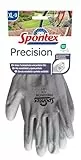 Spontex Precision Handschuhe, ideal für feine Arbeiten im Trockenbereich, mit PU-Beschichtung, hohes Tastempfinden, Farbe nicht frei wählbar, Größe XL, 1 Paar