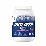 Trec Nutrition - ISOLATE 100 2000g JAR CHOCOLATE-PEANUT BUTTER - CFM Molkeproteinisolat, Aminosäuren, Ideal für morgens und nach dem Training